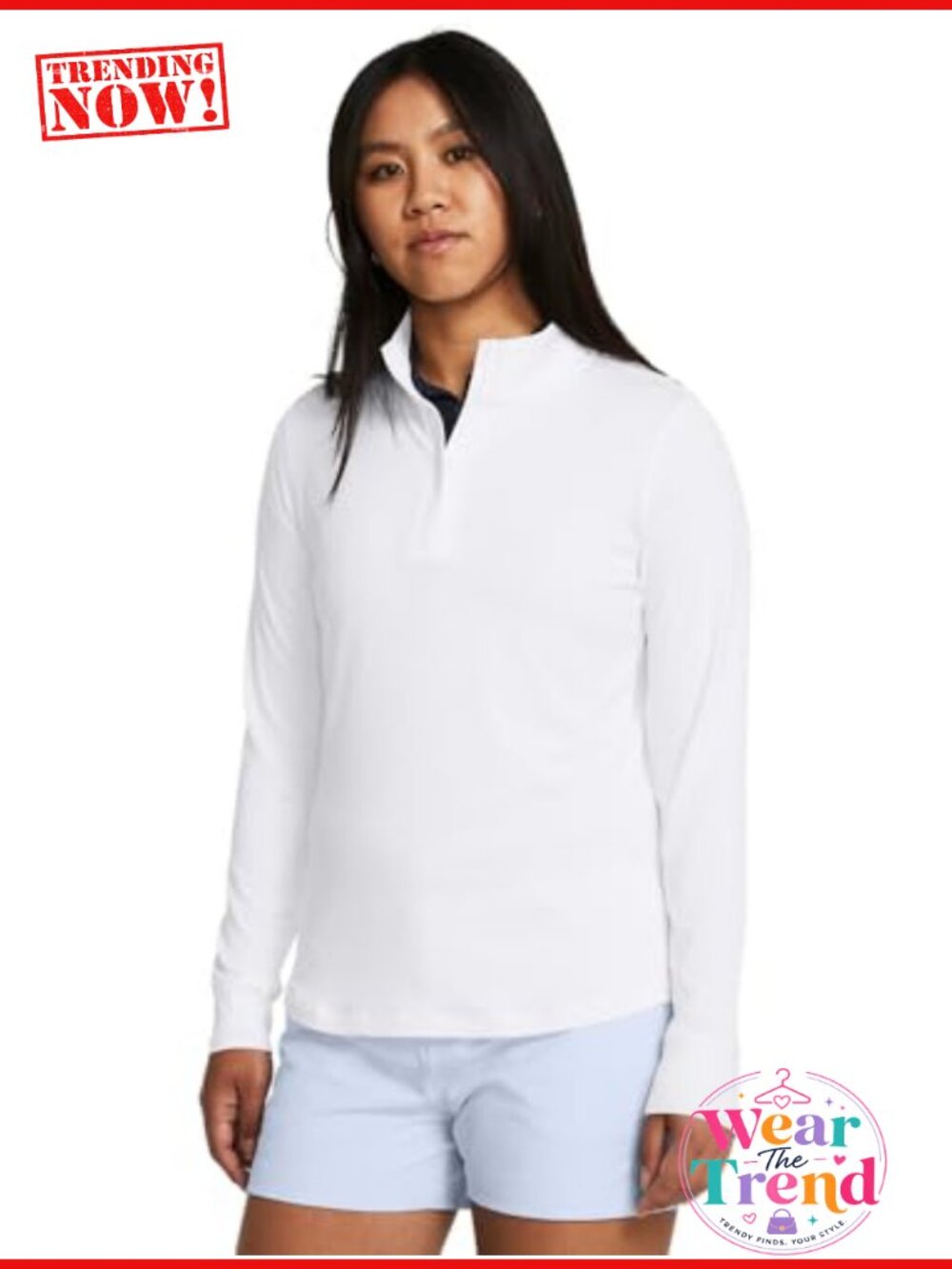 Under Armour Playoff 1/4 Zip Long Sleeve Pullover Women's Activewear